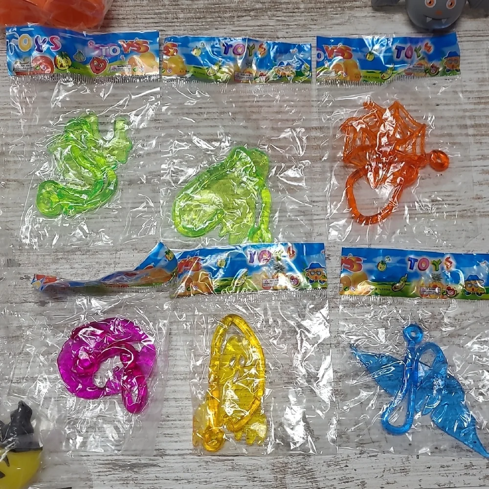 Halloween Party Favor Set – Slap Bracelets & Fun Toys | Pack 1